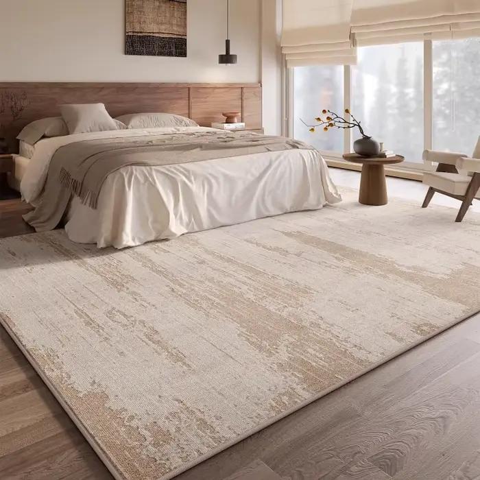 Tapis de grande surface pour salon