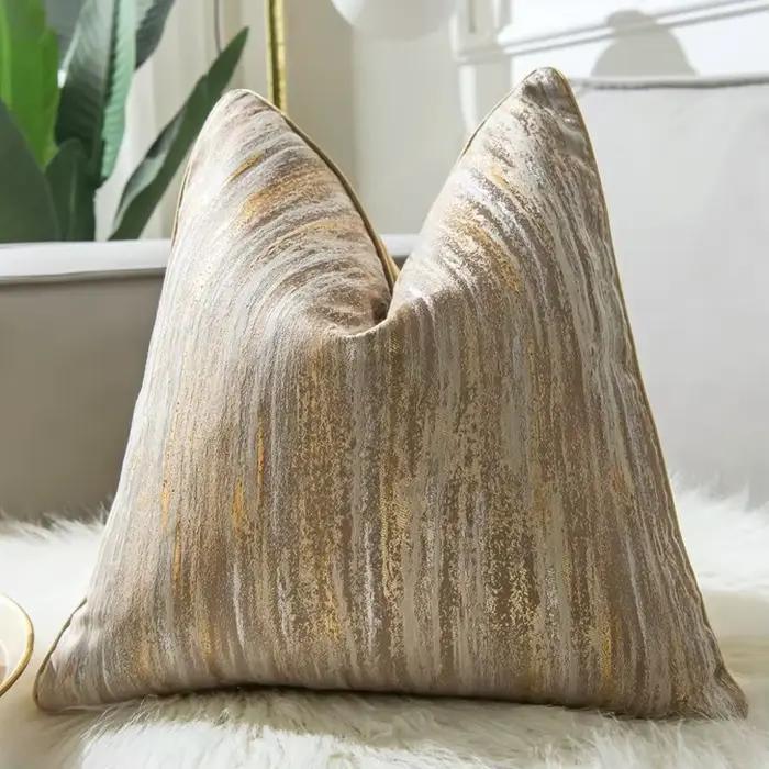 Housses d'oreiller décoratives de luxe 45x45 50x50 30x50-housses de coussin de canapé de haute qualité pour un décor de salon élégant