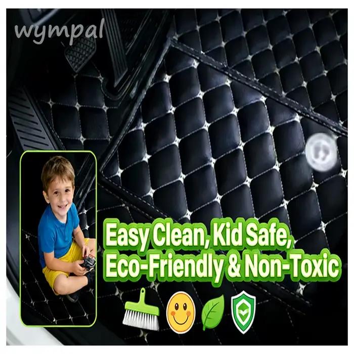 Tapis de sol de voiture pour KIT E-208 e208 P21 2019 ~ 2022 2020 Tapis Polymères en cuir de luxe Tapis imperméables Tapis durables Accessoires de voiture