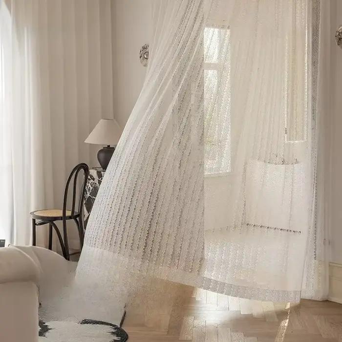 Rideaux de princesse en dentelle