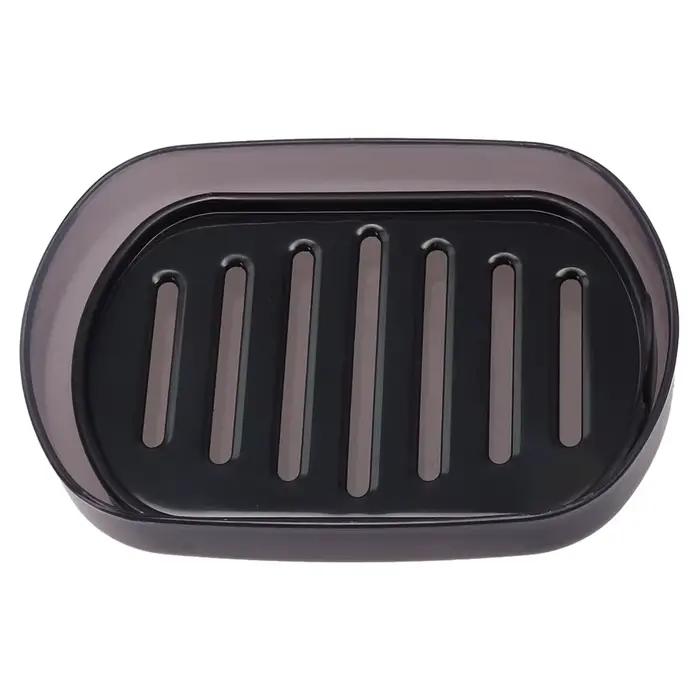 Porte-savon de salle de bain, boîte à savon réutilisable avec couvercle, double couche de drainage, accessoires de salle de bain