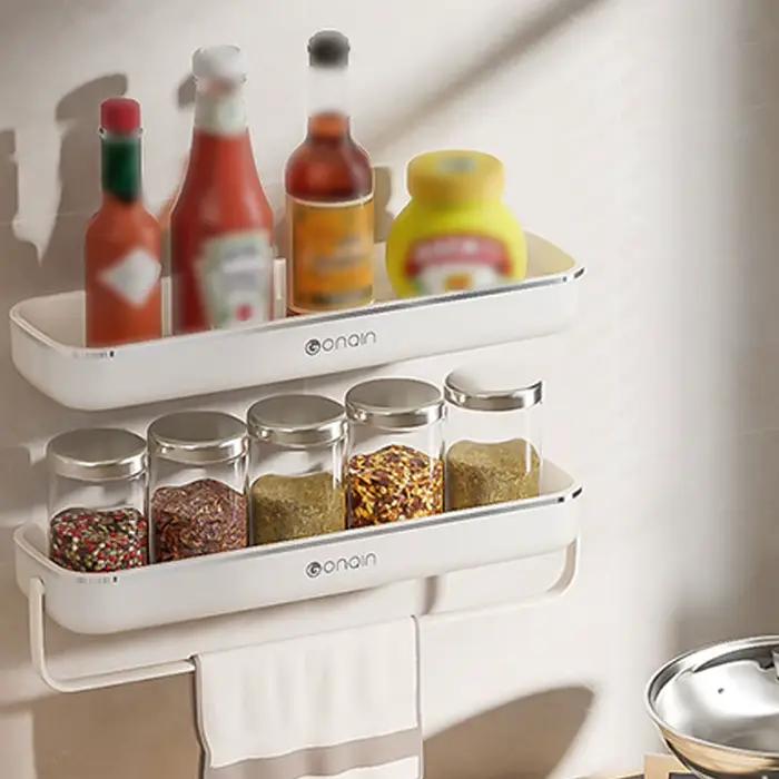 Support de rangement mural pour salle de bain