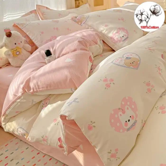Parure de lit 100 % coton