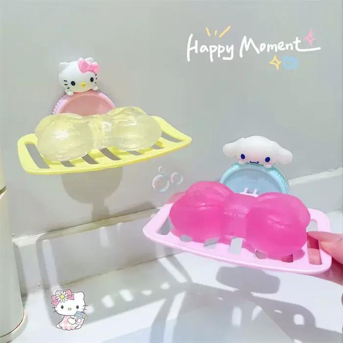 Porte-savon auto-adhésif Hello Kitty Kuromi