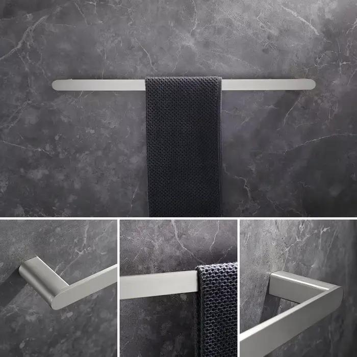 Ensemble de matériel de salle de bain en acier inoxydable