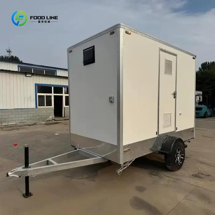 Mini toilette mobile, petite salle de bain portable pour la randonnée, le camping, les activités de plein air, légère, facile à nettoyer, personnalisable