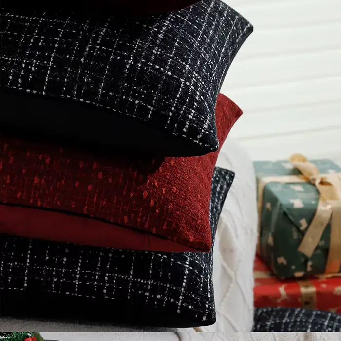 Juste de coussin de Noël pour la décoration de la maison