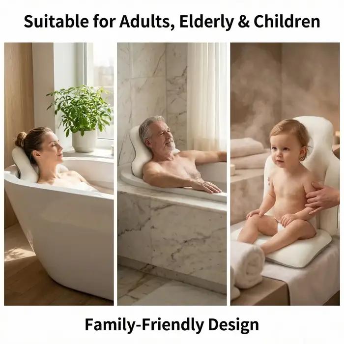 Coussin de bain pour adulte