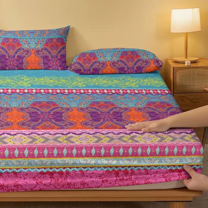 Drap-housse imprimé bohème moderne simple