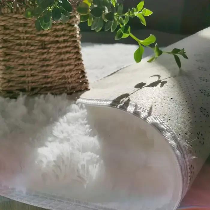 VIKAMA Tapis à poils longs doux et moelleux