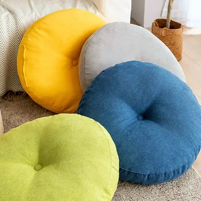 Coussin de sol épais pour méditation