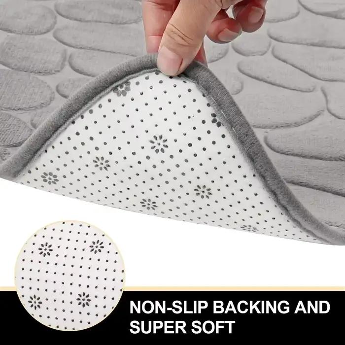 Tapis de sol de salle de bain en relief