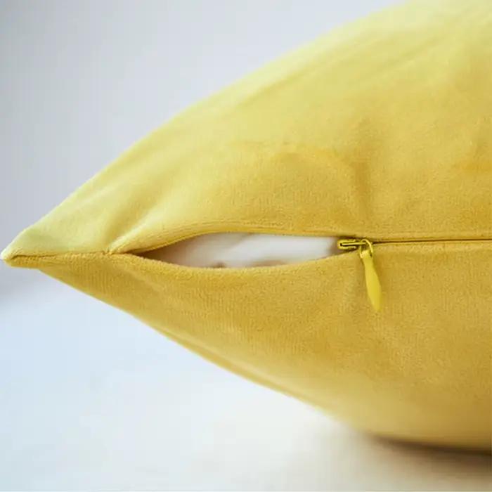 Opht – housse de coussin en velours 18x18 pouces