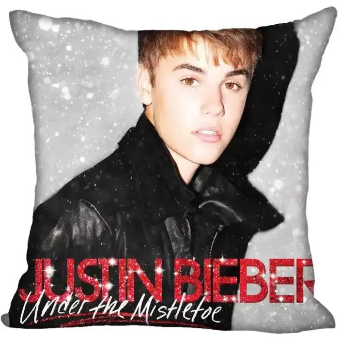 Taie d'oreiller décorative Justin Bieber pour salon