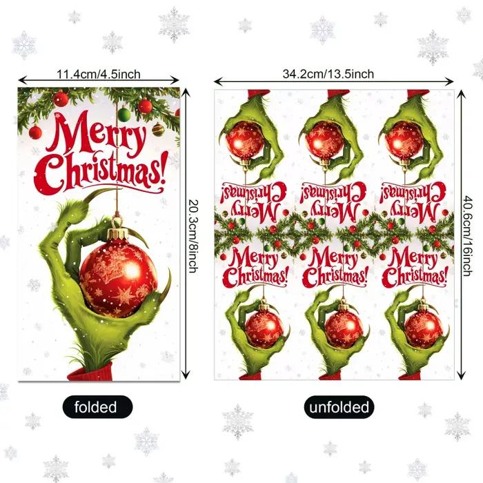 Serviettes en papier thème de noël pour invités
