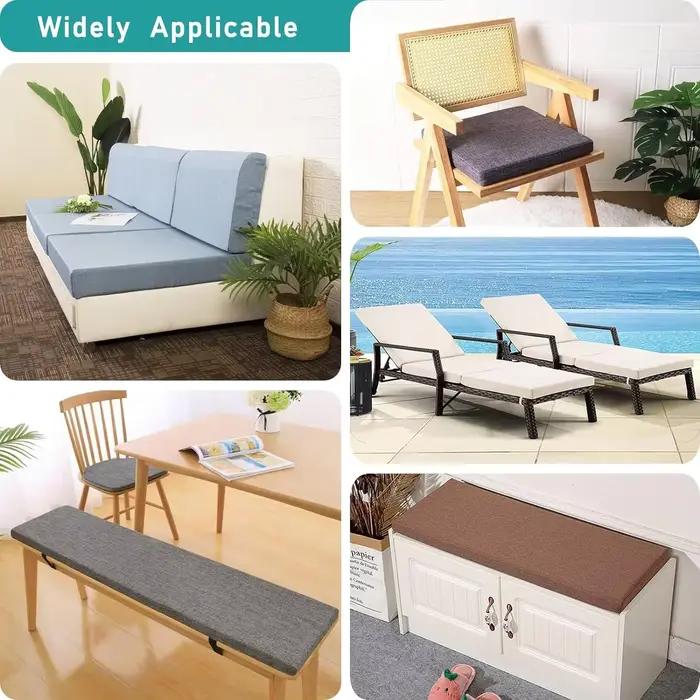 Coussins de banc personnalisés