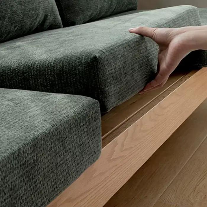 Coussin de banc personnalisé coussins épais en Chenille