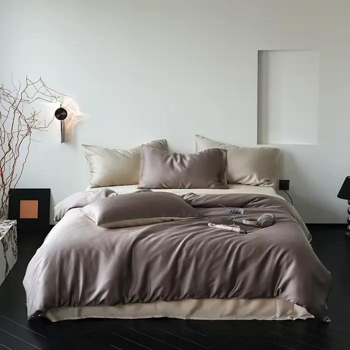 Parure de lit de luxe en Lyocell massif