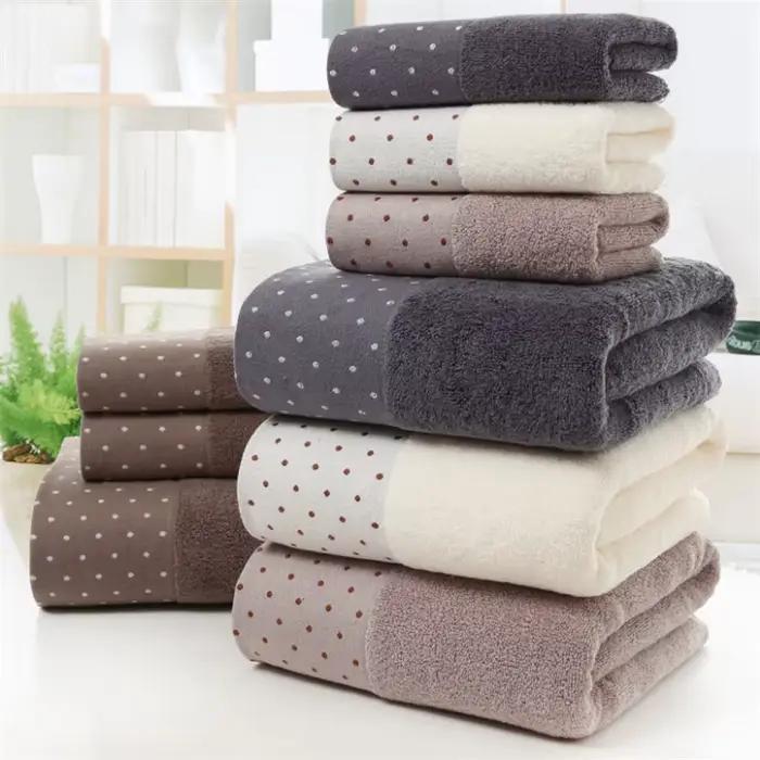 Ensemble de serviettes de bain 100% coton