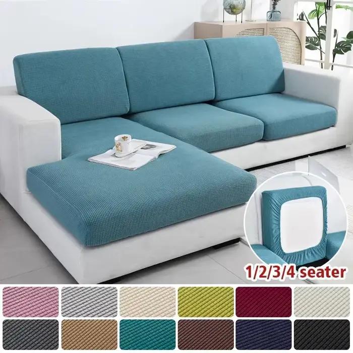 Housse De Coussin Épaisse Housses de Canapé Ajustées pour Salon