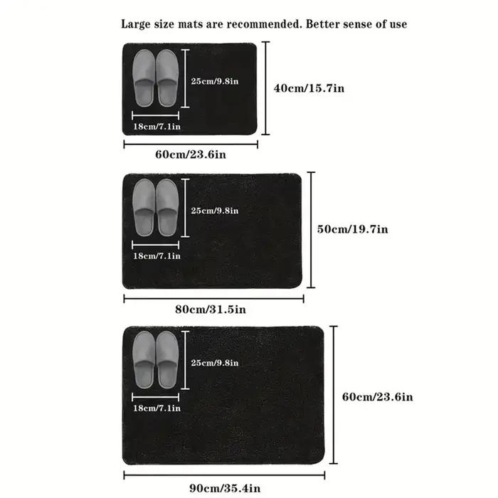 Tapis de sol absorbant antidérapant