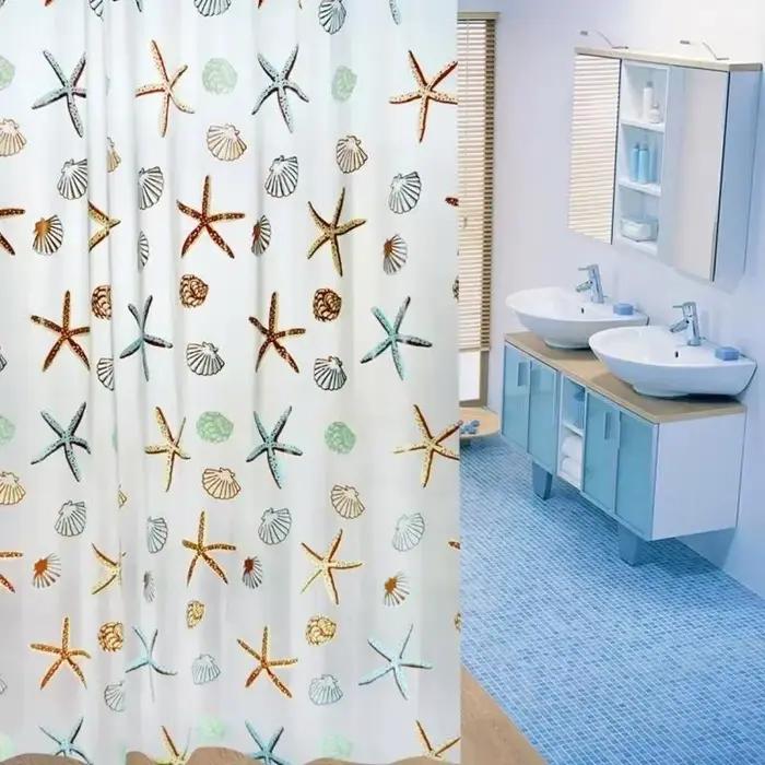 HOCurtain-Ensemble de rideaux de douche étanches