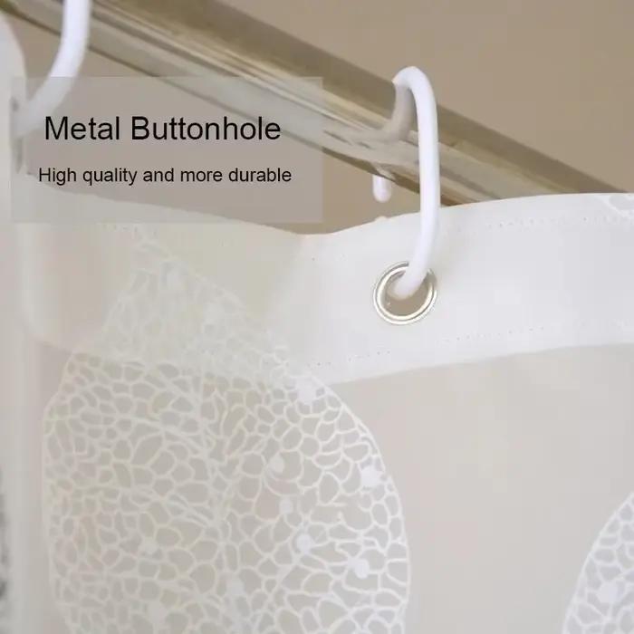 Rideaux de douche de salle de bain PEVA