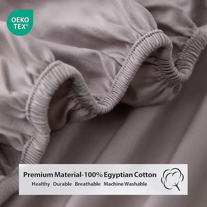 Drap-housse 100% coton égyptien