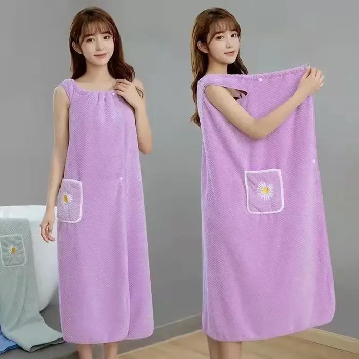 Serviette de bain pour femmes