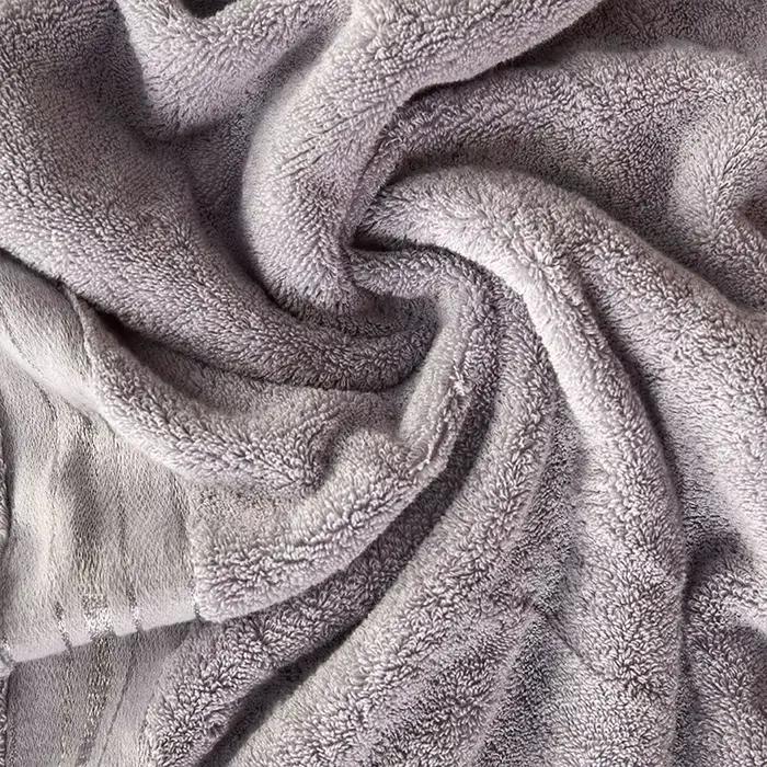 Nouveau Serviette en coton égyptien ensembles de serviettes de bain couleur unie épaissir ensemble