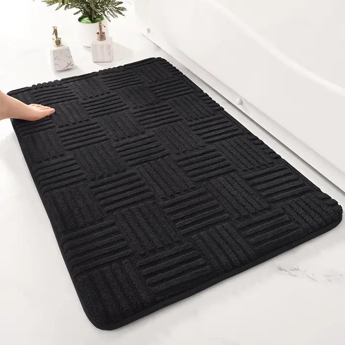 Tapis de sol rayé absorbant épais