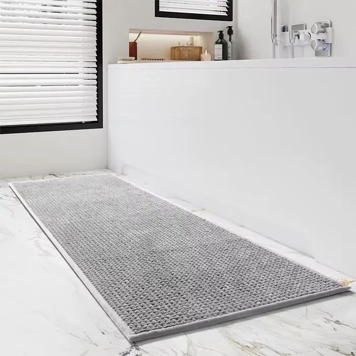 Tapis de bain absorbant antidérapant pour la décoration intérieure