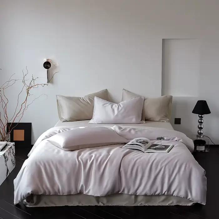 Parure de lit de luxe en Lyocell massif
