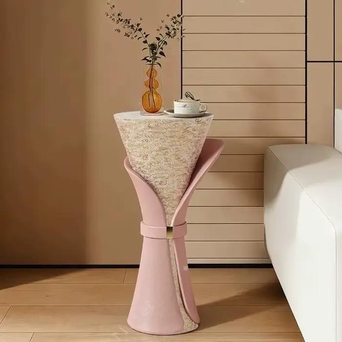 Petite table basse ronde pour salon