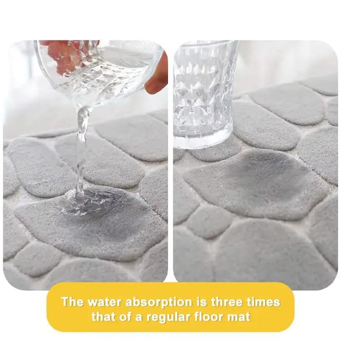 Ensemble de 3 tapis de bain antidérapants
