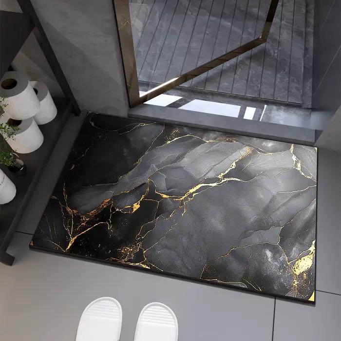 Tapis de bain de luxe, tapis de salle de bain Super absorbant