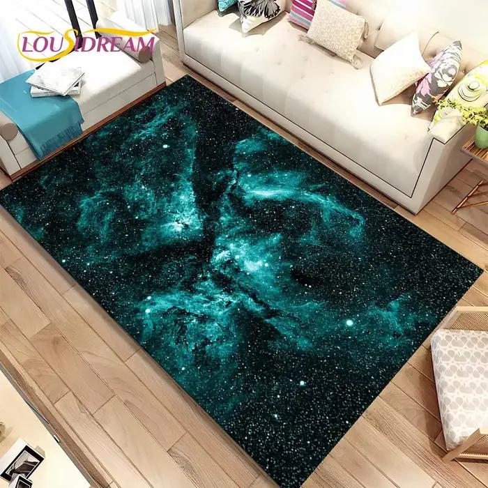Tapis de zone d'étoiles spatiales de l'univers de la galaxie