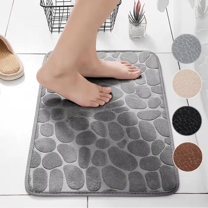 Tapis de sol de salle de bain de grande taille