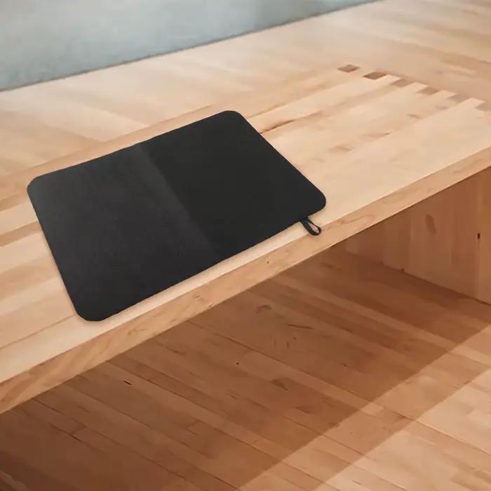 Tapis en feutre absorbant l'eau pour sauna