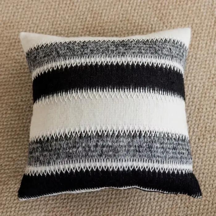 Housse de coussin tricotée au Crochet de haute qualité