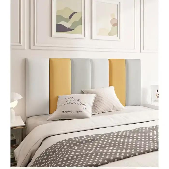 Coussin de dossier souple 138 pour lit king size