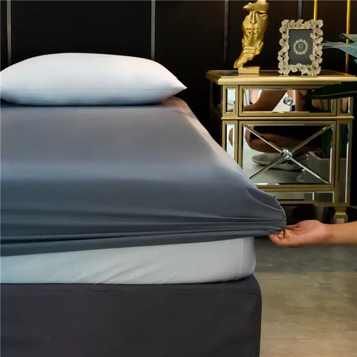 Drap-housse en soie naturelle