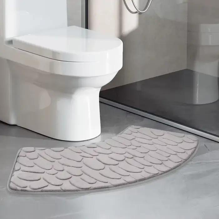 Tapis de sol de salle de bain en relief