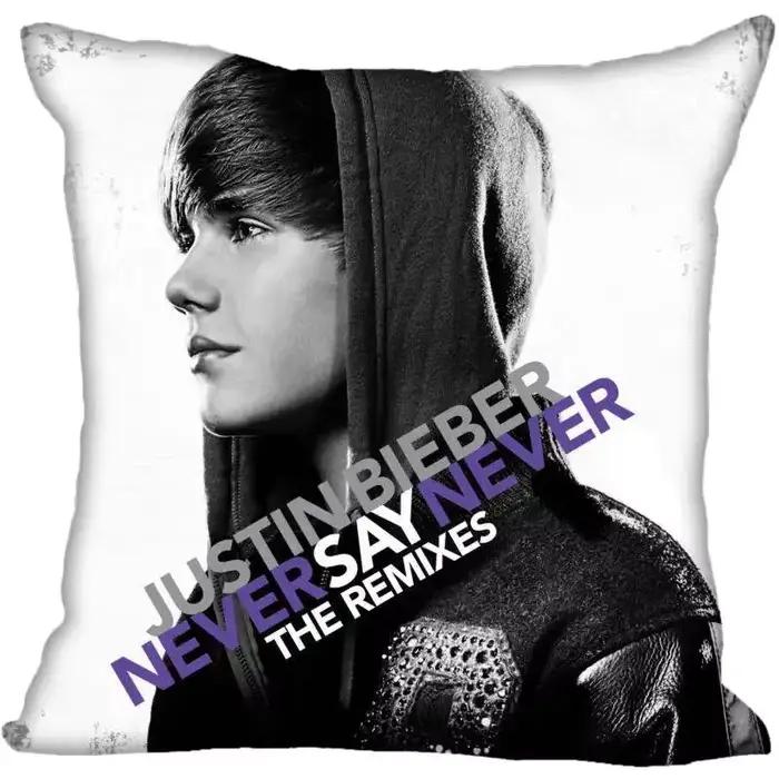 Taie d'oreiller décorative Justin Bieber pour salon