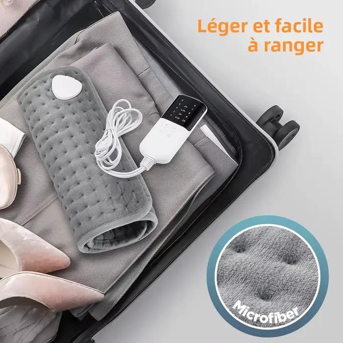 Couverture chauffante électrique 10 niveaux, tapis chauffant, feuille électrique pour lit, canapé, couvertures thermiques chaudes d'hiver, usage domestique