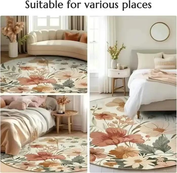 Tapis rond pour enfants