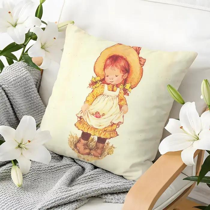 Housse de coussin en lin