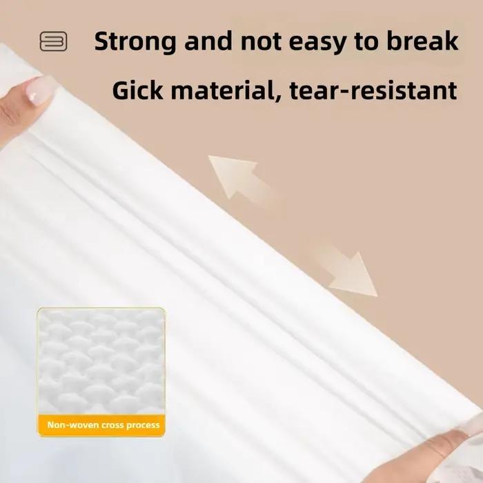 Drap-housse jetable Non tissé Portable avec bandes élastiques