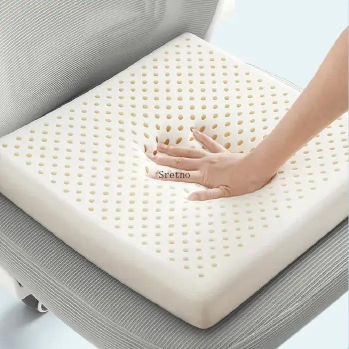 Coussin de siège en latex naturel de Thaïlande pour chaise de bureau