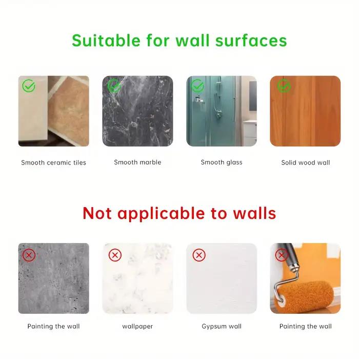 Barre porte-serviettes murale robuste de 30-50 cm pour salle de bain
